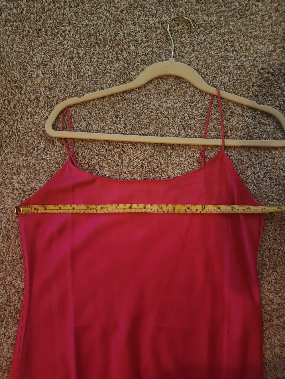Jcrew Gywneth Slip Dress Hot Pink - Picture 7 of 7
